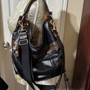 Balaia leather hand/shoulder/crossbody bag. Made in Portugal. Preowned-not used